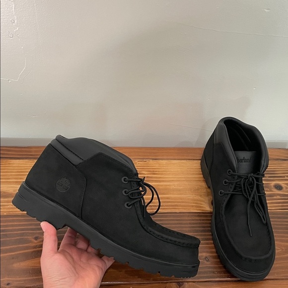 Timberland Black Newtonbrook Moc Toe Chukka Boots Size 10.5 main image 6